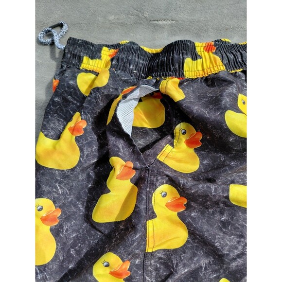 Neff - Rubber Duck Board Shorts Drawstring Boy’s Size Large - Picture 6 of 10